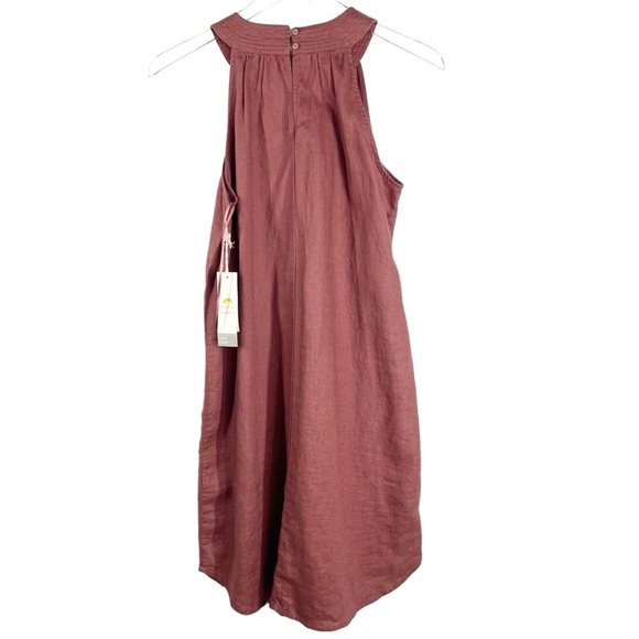 C&C CALIFORNIA Linen Halter Style Dress - Picture 5 of 8